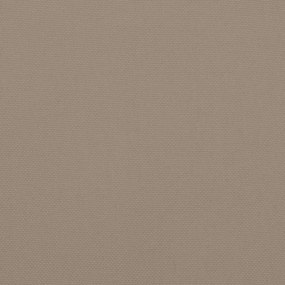 vidaXL Μαξιλάρια Παλέτας Taupe 60 x 60 x 8 εκ. από Ύφασμα Oxford