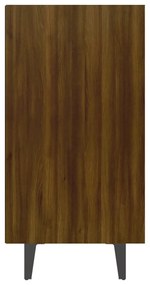 vidaXL Ραφιέρα Καφέ Δρυς 103,5 x 35 x 70 εκ. από Επεξεργ. Ξύλο