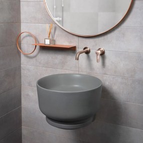 Mykonos Anthracita Matt Ø46 - Επιτραπέζιος νιπτήρας