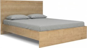 Κρεβάτι Troy Megapap χρώμα φυσικό οξιάς 150x200εκ.