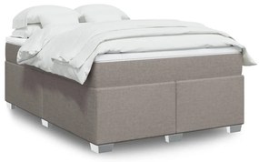 ΚΡΕΒΑΤΙ BOXSPRING ΜΕ ΣΤΡΩΜΑ TAUPE 140X200 ΕΚ. ΥΦΑΣΜΑΤΙΝΟ 3285141