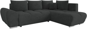 Γωνιακός καναπές Forrest-Anthraki-Δεξιά - 290.00Χ183.00Χ85.00cm