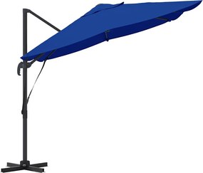 vidaXL Ομπρέλα ηλίου 351 x 250 x 260 εκ Πολυεστέρας και Αλουμίνιο