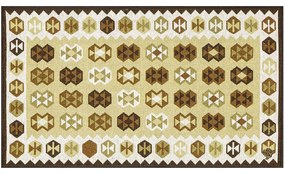 Χαλάκι Κουζίνας Kilim 006 50X140cm Beige Sdim 50X140 Cotton