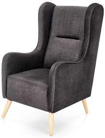 CHESTER leisure chair, color: anthracite (fabric 17. Charcoal) DIOMMI V-PL-CHESTER_2-FOT-ANTRACYTOWY