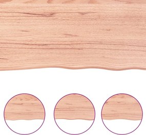 vidaXL Πάγκος Μπάνιου Αν. Καφέ 60x40x2 εκ. Επεξεργ. Μασίφ Ξύλο