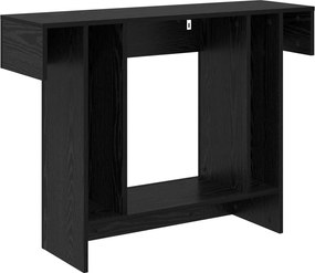 vidaXL Μαύρη Δρυς 101 x 30 x 74 εκ
