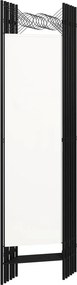 vidaXL Διαχωριστικό Δωματίου με 6 Πάνελ Λευκό 240 x 180 εκ.