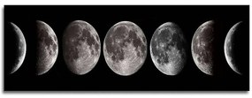 Πίνακας Καμβάς 451ERN1674 120x50cm Multi Wallity Οριζόντιοι Ξύλο, Καμβάς