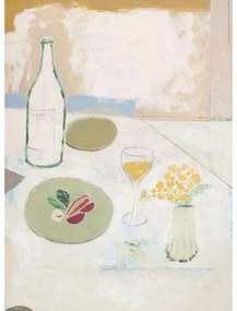 Πόστερ Fleurs Jaunes - Γήινα Χρώματα 30 x 40 cm THE POSTER CLUB