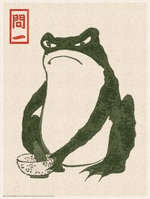 Αφίσα Japanese Grumpy Toad