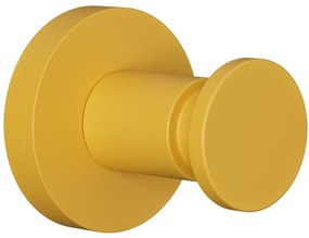 Άγκιστρο Μπάνιου Μονό 12-603 5x5x5cm Matt Yellow Pam&amp;Co Brass