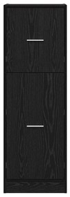 vidaXL Φαρμακοποιϊκή Ντουλάπα Μαύρη δρυς 40 x 41 x 118 εκ.