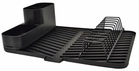 Πιατοθήκη 829934 42,5x29x12cm Black Ankor Metal, Plastic