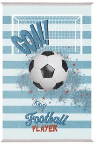 ΠΑΙΔΙΚΟ ΧΑΛΙ ΜΕ ΚΡΟΣΙΑ GOAL ΜΠΛΕ HM7678.21 80Χ150 εκ.