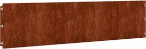 vidaXL Περίγραμμα γκαζόν 10 τμχ. 25 x 103 cm Σκ rusty