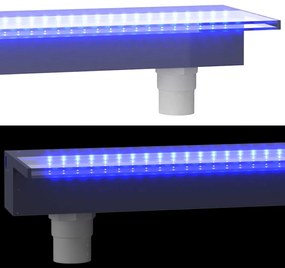 ΣΙΝΤΡΙΒΑΝΙ ΚΑΤΑΡΡΑΚΤΗΣ ΠΙΣΙΝΑΣ ΜΕ RGB LED 60 ΕΚ. ΑΚΡΥΛΙΚΟ 151403