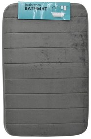 Πατάκι Μπάνιου Memory Foam 812530 80x50cm Grey Ankor 50 X 80 PVC