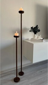 Stewehome Σετ 2 τεμαχίων ξύλινα κηροπήγια 120x80 cm