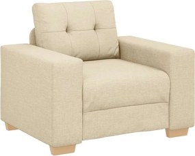 vidaXL Καναπές-Καρέκλα Μπεζ 100x78x80 εκ. Ύφασμα
