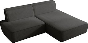 Γωνιακός Καναπές Zuno-Δεξιά-Ανθρακί