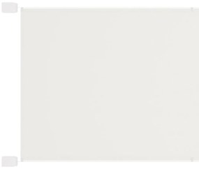 vidaXL Τέντα Κάθετη Λευκή 60 x 800 εκ. από Ύφασμα Oxford