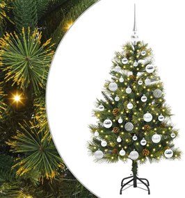 vidaXL Τεχνητό Χριστουγεννιάτικο Δέντρο Με Μεγάλες Κώνους 150 cm