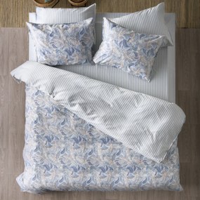 Παπλωματοθήκη Υπέρδιπλη (Σετ 220x240) 2 Όψεων Kentia Stylish Saige 01 Blue