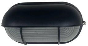 Απλίκα Φωτιστικό Τοίχου E27 60W IP45 ACA-HI5035BMS-Μαύρο HI5035BMS