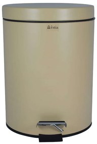 Κάδος Απορριμμάτων Classic 02-3784 Κρεμ Ματ 5Lt Estia Metal