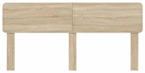 vidaXL Κεφαλάρι Δρύς Sonoma 180 cm Επεξεργασμένο ξύλο