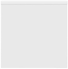 vidaXL Κομοδίνα 2 τεμ. Λευκά 40 x 30 x 30 εκ. από Επεξ. Ξύλο