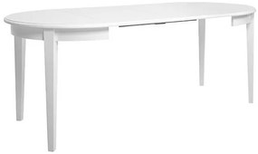 Τραπέζι Boston 278, Άσπρο, 76cm, 46 kg, Επιμήκυνση, Ινοσανίδες μέσης πυκνότητας, Ξύλο | Epipla1.gr