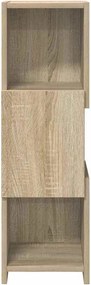 vidaXL Γωνιακό Ντουλάπι Δρύς Sonoma 25,5x25x80εκ Επεξεργασμένο ξύλο