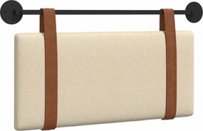 vidaXL Κρεμαστό Κεφαλάρι Κρεμ Αντίκα PU