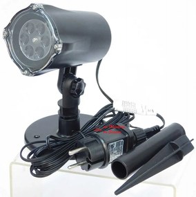 Led Projector Νιφάδες IP44 - 235835 -  Κάλυψη 40m2 - Κατανάλωση 3.6 Watt