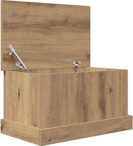 vidaXL Κουτί Αποθήκευσης Αρτισιανή Δρυς 30x50x28 εκ. Επεξ.Ξύλο