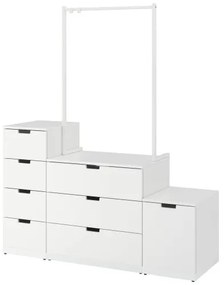 NORDLI συρταριέρα με 8 συρτάρια, 160X192 cm 792.953.77