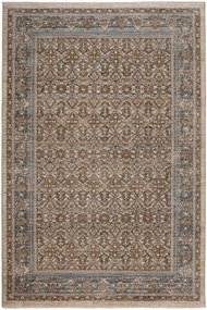 Χαλί Meryland 39126 395 Brown-Blue Βιοκαρπέτ 240X330cm