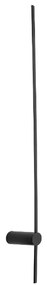Φωτιστικό Τοίχου - Απλίκα Saber L 10854 5,5x13,5x120cm 16W 4000K Black Nowodvorski