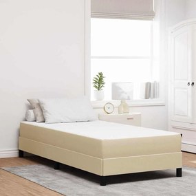 vidaXL Στρώμα Κρεβατιού με στρώμα Φασκόμηλο 100 x 200 cm ύφασμα