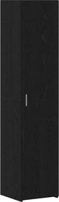 vidaXL Highboard Μαύρη Οξυά 40 x 42,5 x 185 εκ.