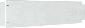 vidaXL Περιγράμματα γκαζόν 5 pcs Ασημί 100 x 25 x 0,07 εκ.