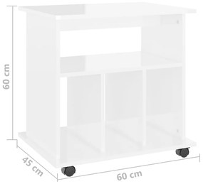 ΝΤΟΥΛΑΠΙ ΤΡΟΧΗΛΑΤΟ ΓΥΑΛΙΣΤ. ΛΕΥΚΟ 60X45X60 ΕΚ. ΑΠΟ ΜΟΡΙΟΣΑΝΙΔΑ 808482