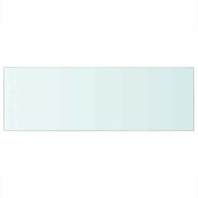 vidaXL Ράφια Πάνελ 2 τεμ. Διάφανα 70 x 25 εκ. Γυάλινα
