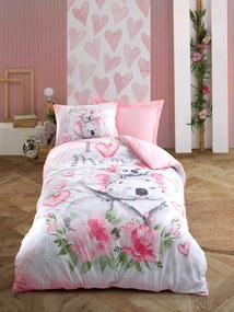 Ranforce Young Quilt Cover Set Koala - Pink Pink
White
Green
Grey