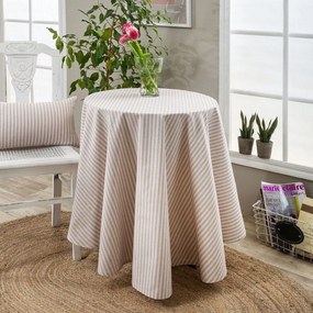 Ροτόντα Guensa 07 Lila Teoran Διάμετρος 180cm Cotton-Polyester