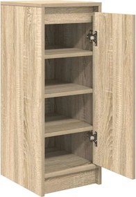 vidaXL Παπουτσοθήκη Sonoma Δρυς 29,5x34x76 εκ. από Επεξεργασμένο Ξύλο