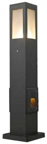 Επιδαπέδιο Φωτιστικό B0129 Ε27 G9 Αλουμίνιο IP44 Ανθρακί Sunlight-B0129-Ανθρακί B0129