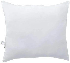 vidaXL Μαξιλάρι με μαξιλάρι Λευκό Βαμβάκι και Πολυεστέρας